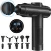 Massage Gun Deep Tissue, Muscle Percussion Massager with 30 Speeds Quiet Hand Massagers with LCD